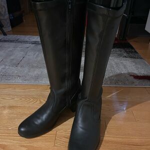 Elegant Black Over the Knee Women's Boots